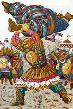 Пояс известного былинного богатыря чуть было не ушёл за границу