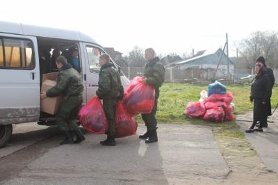Рязанской школе-интернату передана материальная помощь