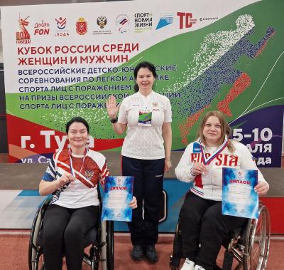 Рязанки отличились на стартах Кубка России по лёгкой атлетике