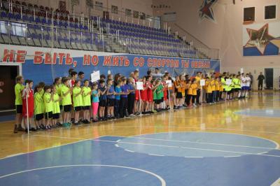 В Рыбном прошли «Весёлые старты»