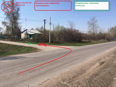 Под Скопином водитель без прав сбил пешехода на угнанном автомобиле