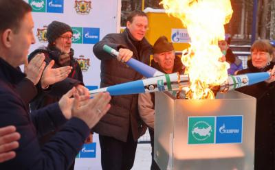 В деревне Багданово Рязанского района пустили газ