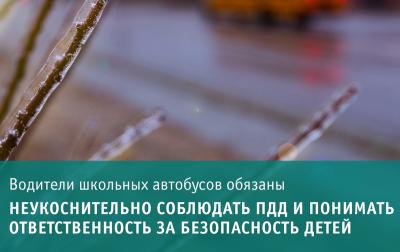 Николай Любимов велел проверить состояние школьных автобусов