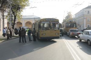 ДТП в центре Рязани стало причиной километровой пробки