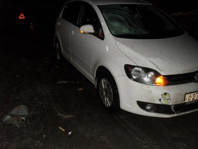 В Рязани пьяная женщина на Volkswagen Golf сбила пенсионера