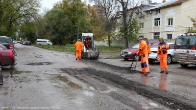 Объём ямочного ремонта в Рязани вырос более чем в 1,5 раза