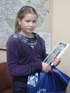 Рязанка Мария Макарова — призёр конкурса рисунков среди детей сотрудников ОАО «МРСК Центра и Приволжья»