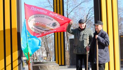 Ветераны Афганистана облагородили рязанский сквер