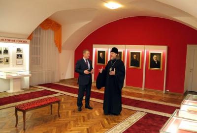 Аркадий Фомин встретился с митрополитом Рязанским и Михайловским Марком