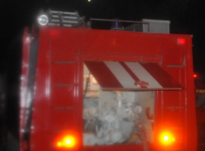 Ночью в Приокском погорел автомобиль