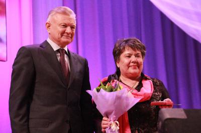 В филармонии поздравили рязаночек