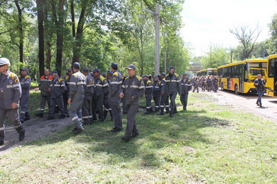 Работники Рязанской НПК навели чистоту в Лесопарке