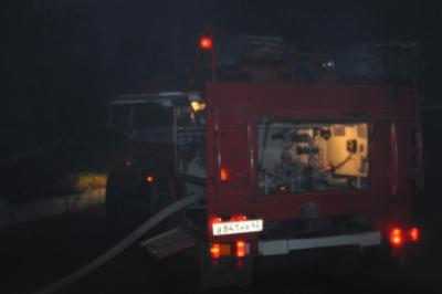 В Рязани сгорели сарай и бытовка