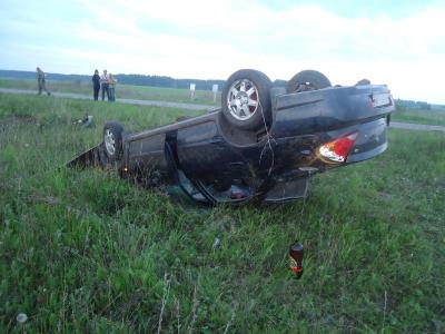 При опрокидывании KIA Spectra в кювет неподалёку от Рыбного погиб пятилетний ребёнок