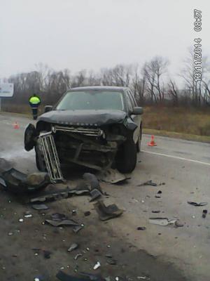 Внедорожник не уступил дорогу ВАЗ-2114 в Скопинском районе