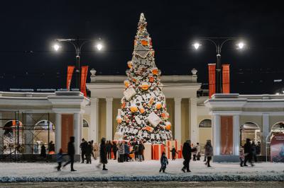 Торговый городок Рязани приглашает на участие в новогодних забавах