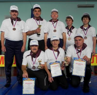 Рязанские судебные приставы поучаствовали в спортконкурсе ко Дню пожилого человека