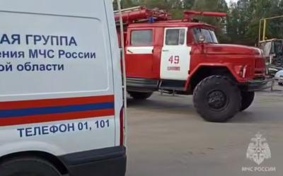 Пожар на предприятии в Шиловском районе тушат 28 единиц техники