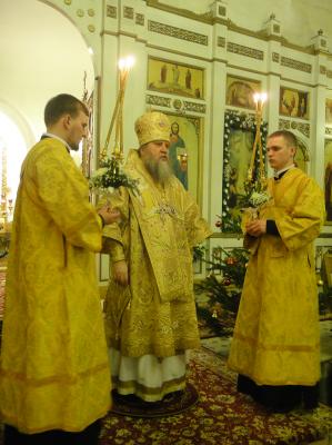 Владыка Вениамин преподал рязанцам своё архипастырское благословение