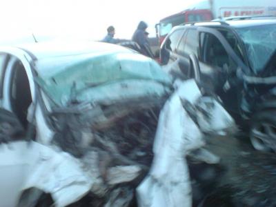 На автодороге Рязань – Скопин столкнулись Ford и BMW