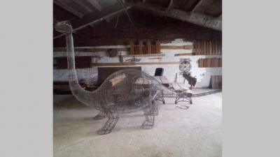 Под Рязанью украли динозавра