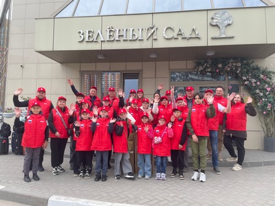 Делегация «Зелёного сада» отправилась в Брест накануне 80-летия Великой Победы