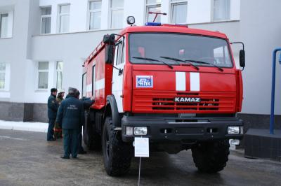 Рязанская нефтеперерабатывающая компания преподнесла подарок МЧС