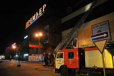 Огнеборцы проведут ночное учение в ТРЦ «Премьер»