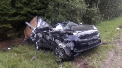 В серьёзной аварии близ Касимова погибли мужчина и девочка