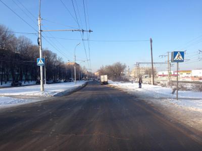 В Рязани Toyota сбила мужчину