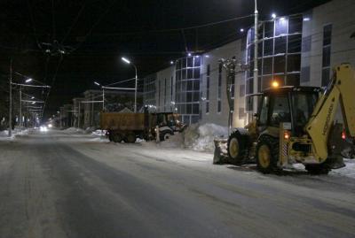 С улиц Рязани вывезут снег