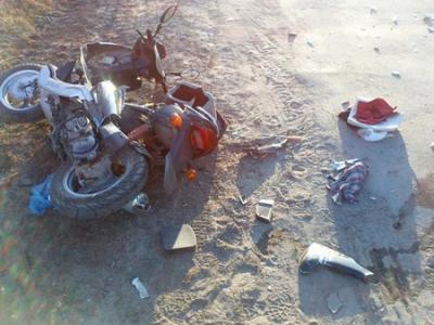 В Рязанской области пьяная скутеристка влетела в «Жигули»