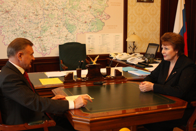 Олег Ковалёв встретился с Екатериной Мухиной