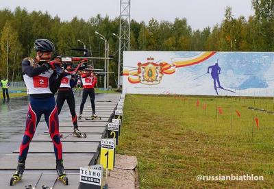 На рязанском спорткомплексе «Алмаз» прошли открытые старты по летнему биатлону