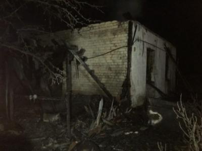 По факту гибели на пожаре под Скопином двух человек проводится проверка