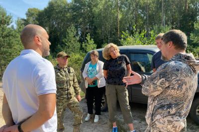 Депутаты Рязанской облдумы посетили лесные хозяйства региона