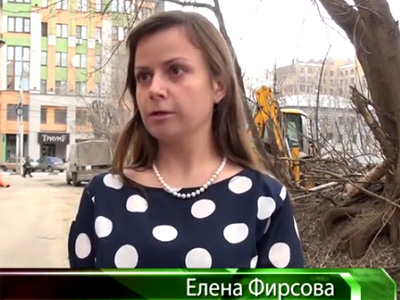 На перекрёстке Горького и Введенской в Рязани началась работа по закладке сквера