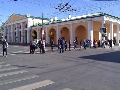 Рязань остановилась