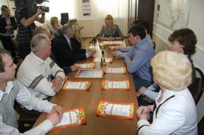 Татьяна Пыжонкова встретилась с участниками Всероссийских зимних сельских игр