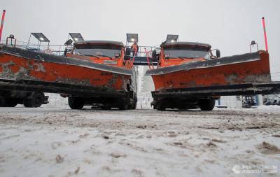 В Рязани тестируют первые беспилотные снегоуборщики