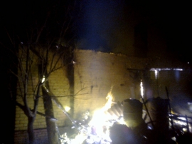 В Рязанской области сгорели два дома