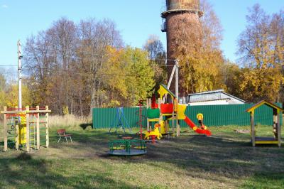 Фонд «ДетскиеДомики» подарил игровую площадку Елатомскому детдому-интернату