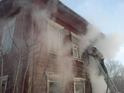 На пожаре в Ермиши погиб человек