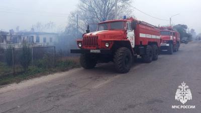 В Рязанской области за сутки произошло 70 пожаров