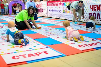 В рязанском этапе чемпионата ползунков поучаствовал 241 малыш