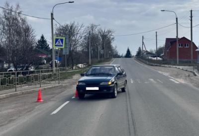 В Милославском ВАЗ-2114 сбил девочку