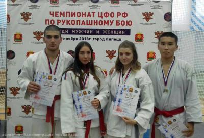Рязанские спортсмены успешно выступили на чемпионате ЦФО по рукопашному бою