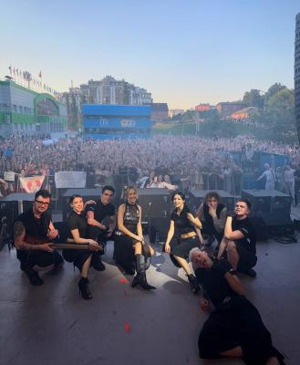 Певица Клава Кока выступила в Рязани