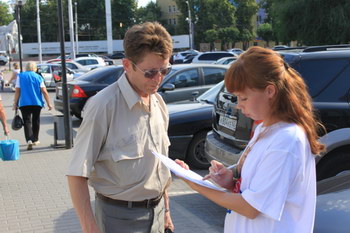 В Рязани мобильные группы продолжают сбор предложений в программу Общероссийского народного фронта