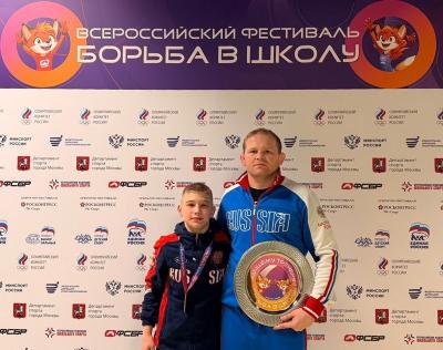 Рязанцы отличились в финале Всероссийского фестиваля борьбы